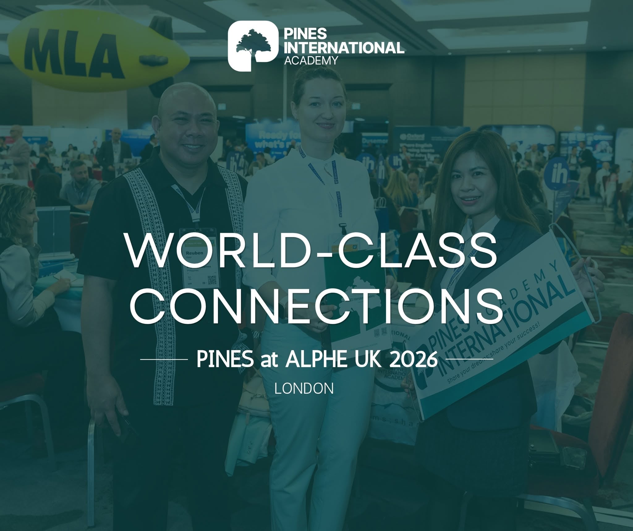 IELTS tại Philippines - Pines Academy tham dự St ALPHE UK 2026 tại London