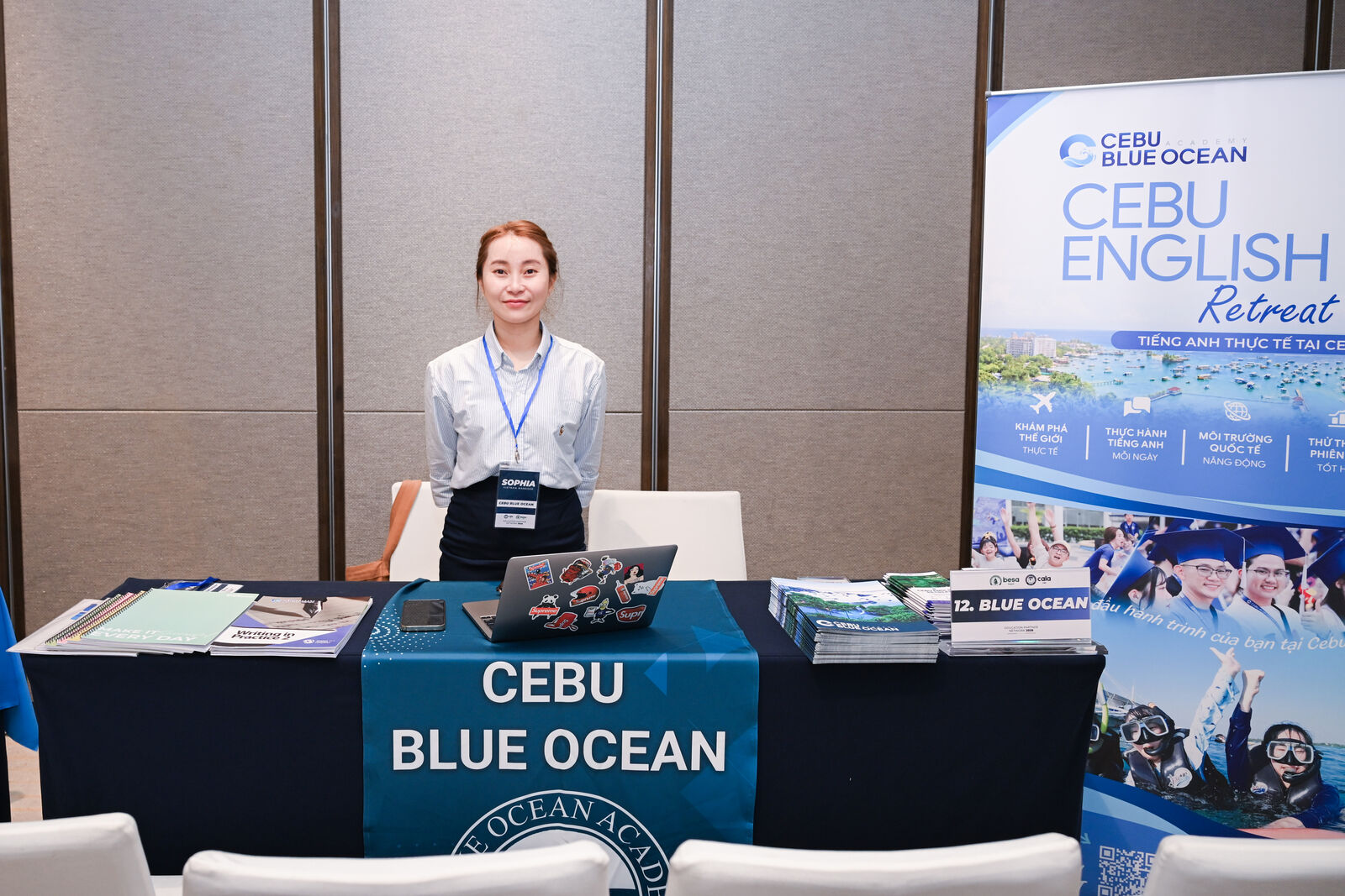 Gian Cebu Blue Ocean Academy tại CALA BESA Seminar 2026