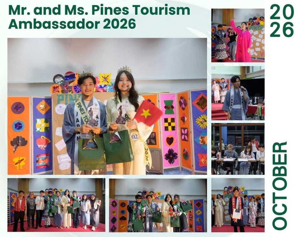 Mr. và Ms. Pines Tourism Ambassador 2026 – du học tiếng Anh Philippines
