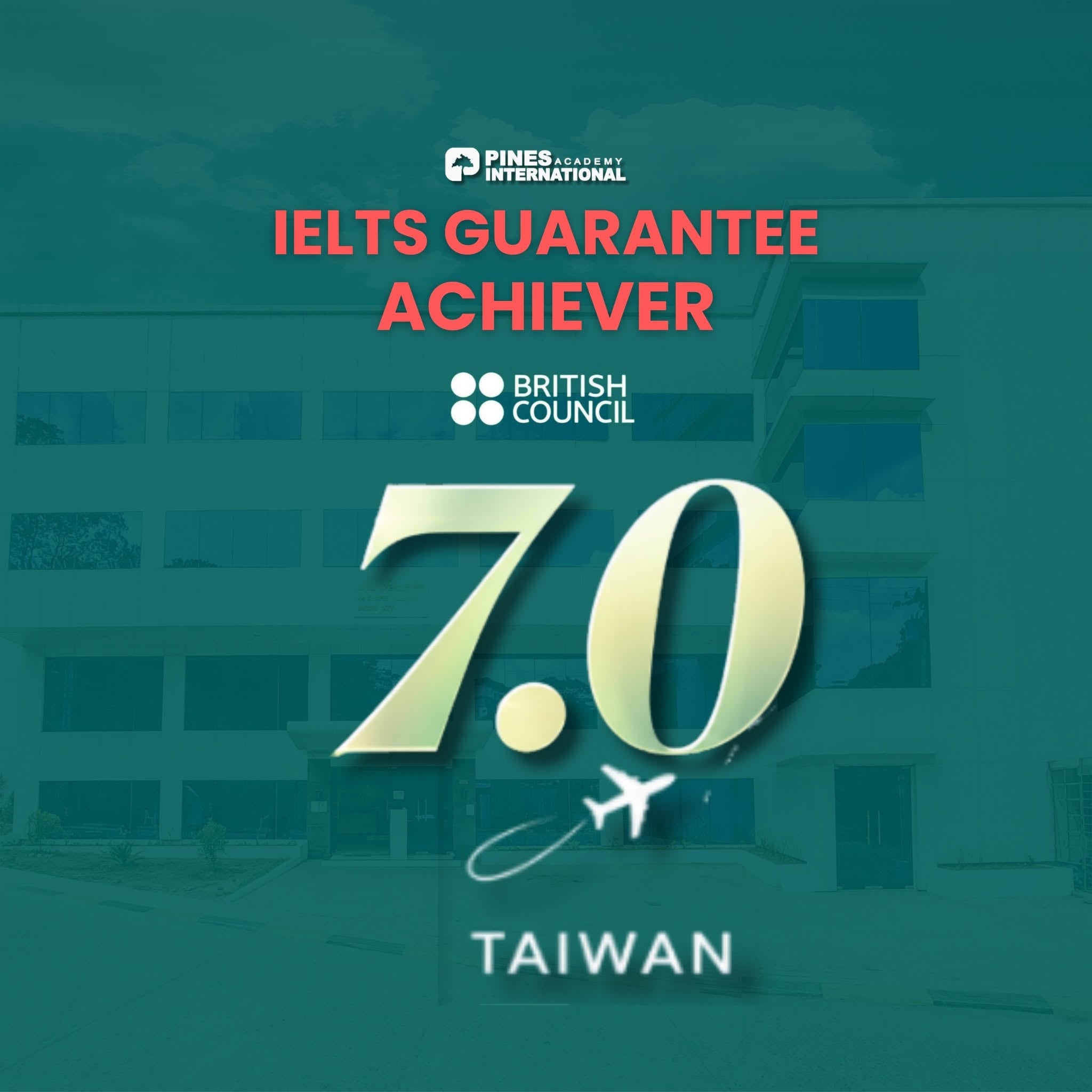 IELTS tại Philippines - học viên Đài Loan đạt IELTS 7.0 với chương trình IELTS Guarantee tại Pines